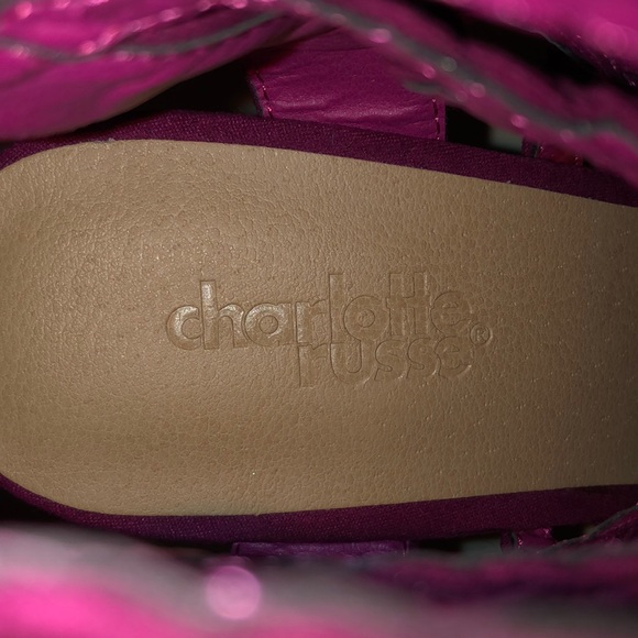 Charlotte Russe Lace-Up High Heels - Picture 6 of 10